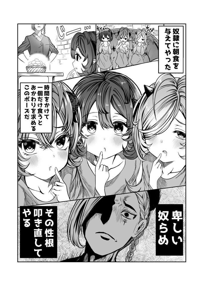 奴◯を調教してハーレム作る〜育てた奴◯たちと純愛ハーレムHするまでの話〜