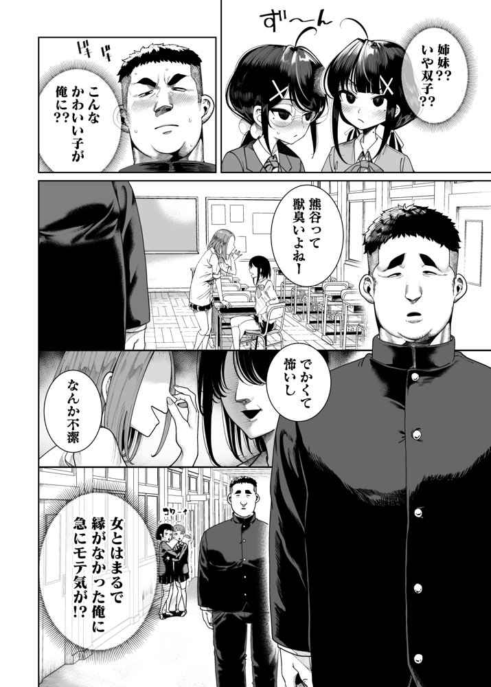 双子メス◯キ 熊系ちんぽをいただく