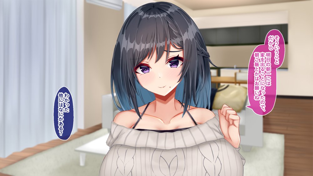 黒髪清楚な彼女は妻の妹 前編 〜妻の居ぬ間に魅せる義妹のドスケベ本性〜