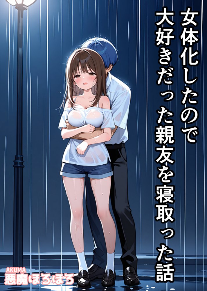 女体化したので大好きだった親友を寝取った話