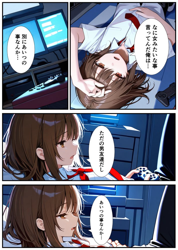 女体化したので大好きだった親友を寝取った話