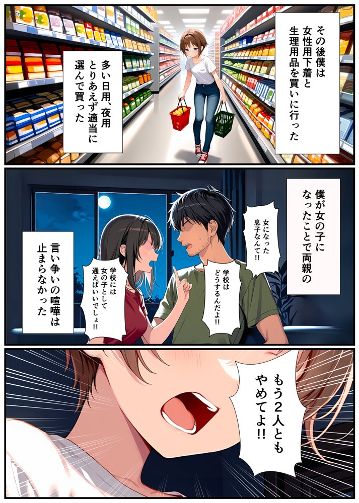 子宮誕生〜女の子になった体でセックスに溺れる学校生活〜