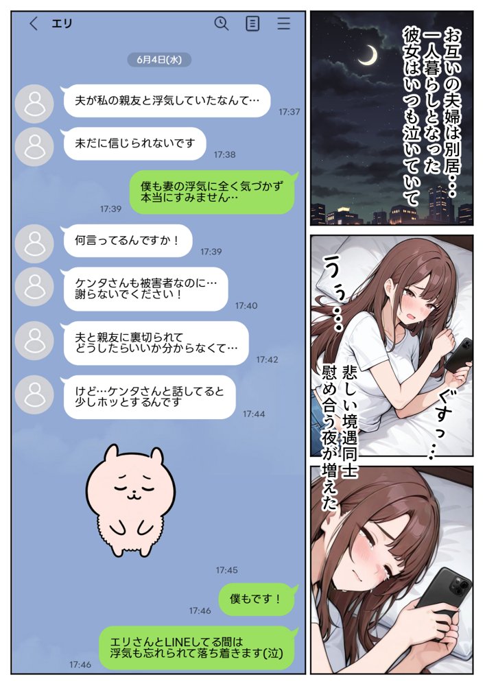 陥没乳首の人妻を寝取る  壊れた関係〜結ばれた愛